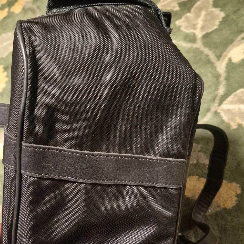 Harley-Davidson Black Messenger Satchel with Strap Accents